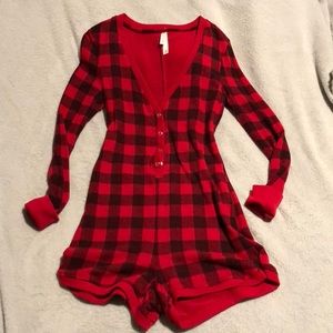 Plaid Nighttime Romper ✨✨